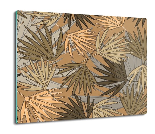 osłona płyty kuchennej Liście palmy rysunek 60x52, ArtprintCave ArtPrintCave