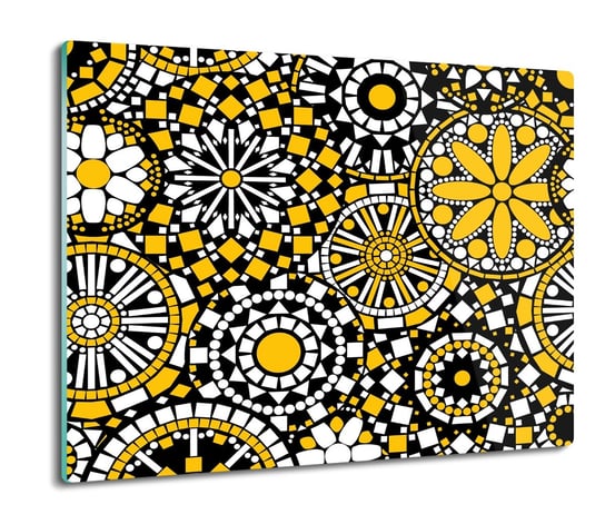 osłona płyty kuchennej Mozaika kwiaty kolor 60x52, ArtprintCave ArtPrintCave