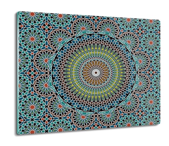 osłona płyty kuchennej Mozaika kwiaty wzór 60x52, ArtprintCave ArtPrintCave