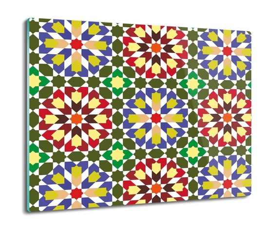 osłona płyty kuchennej Mozaika kwiaty wzór 60x52, ArtprintCave ArtPrintCave
