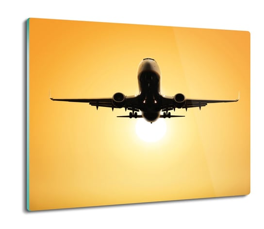 osłona płyty kuchennej Samolot podróż niebo 60x52, ArtprintCave ArtPrintCave