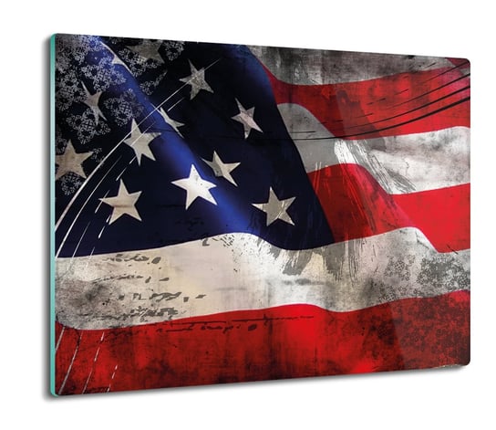 osłona płyty kuchennej z nadrukiem Flaga USA 60x52, ArtprintCave ArtPrintCave