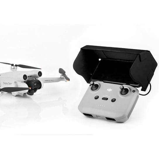 Osłona przeciwsłoneczna do pilota DJI Mini2/Mavic 3/Air 2/Air 2S Osłona przeciwsłoneczna do smartfona Black INF