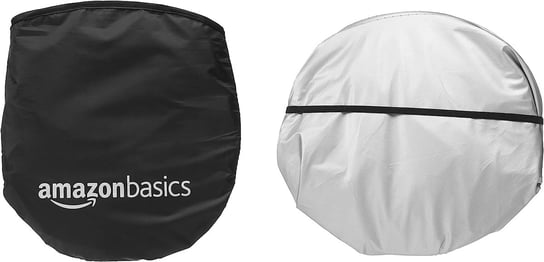 Osłona przeciwsłoneczna na szybę przednią 167x93 cm pokrowiec samochodowy Amazon Basics
