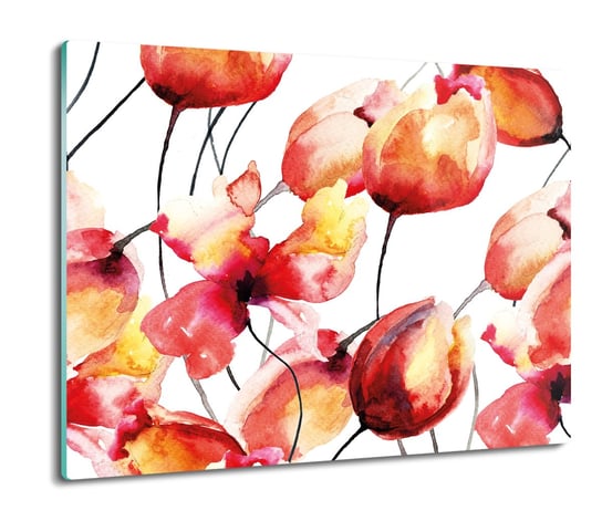 osłona splashback do kuchni Kwiaty tulipany 60x52, ArtprintCave ArtPrintCave