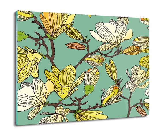osłona splashback do kuchni Magnolia grafika 60x52, ArtprintCave ArtPrintCave