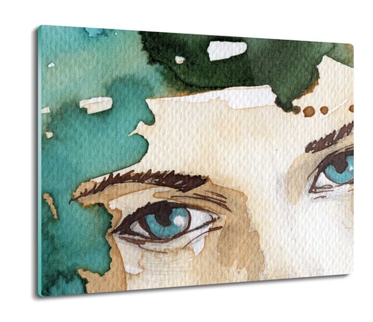 osłona splashback druk Oczy kobieta obraz 60x52, ArtprintCave ArtPrintCave