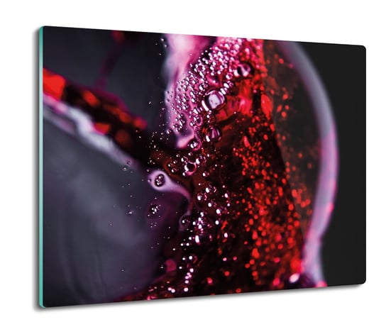 osłona splashback druk Wino kieliszek plusk 60x52, ArtprintCave ArtPrintCave