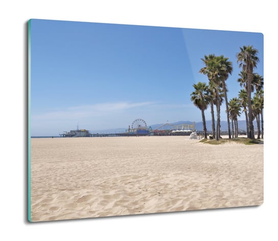 osłona splashback szklana Plaża palmy piasek 60x52, ArtprintCave ArtPrintCave