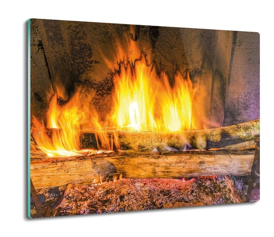 osłona splashback z foto Ogień płomienie 60x52, ArtprintCave ArtPrintCave