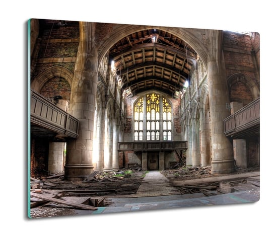 osłona splashback z grafiką Kościół ruiny 60x52, ArtprintCave ArtPrintCave