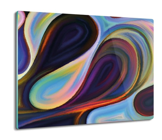osłona splashback z nadrukiem Wir kolorów 60x52, ArtprintCave ArtPrintCave