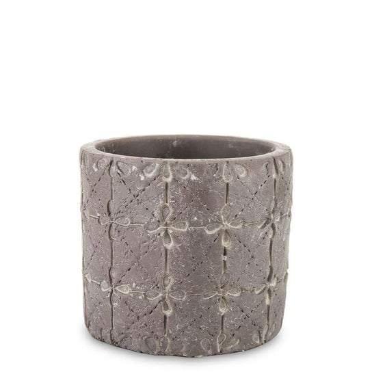 Osłonka Brązowa Kwadratowa Ceramiczna H: 6.5 Cm Art-Pol