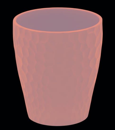 Osłonka ceramiczna DEVON różowa, 15 cm Tajemniczy ogród