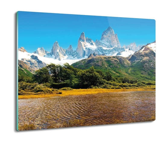 osłonka kuchenna z foto Patagonia góry woda 60x52, ArtprintCave ArtPrintCave