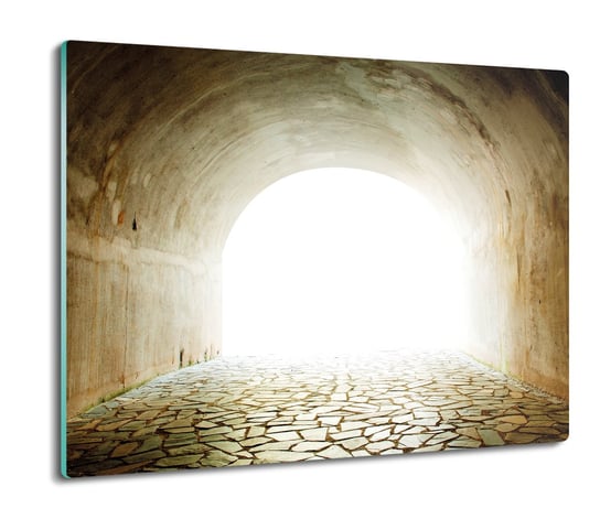 osłonka kuchenna z foto Tunel światło droga 60x52, ArtprintCave ArtPrintCave