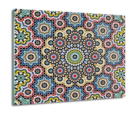 osłonka kuchenna z nadrukiem Mozaika kwiaty 60x52, ArtprintCave ArtPrintCave