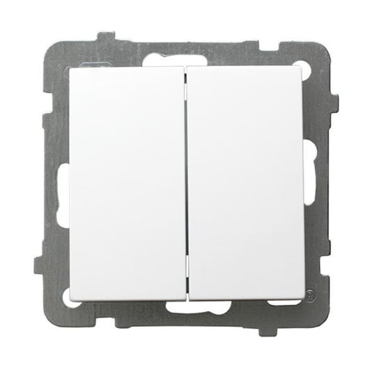 Ospel AS biały - łącznik podwójny krzyżowy ŁP-19G/m/00 OSPEL
