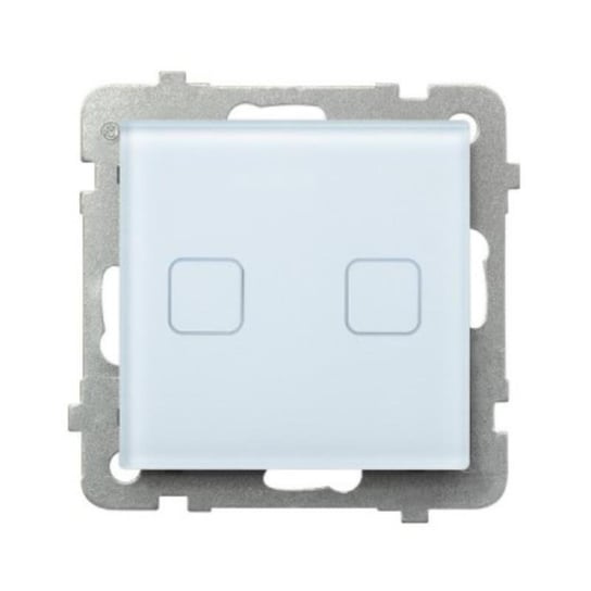 Ospel Sonata Touch biały - łącznik świecznikowy dotykowy ŁPD-2RS/m/31 OSPEL