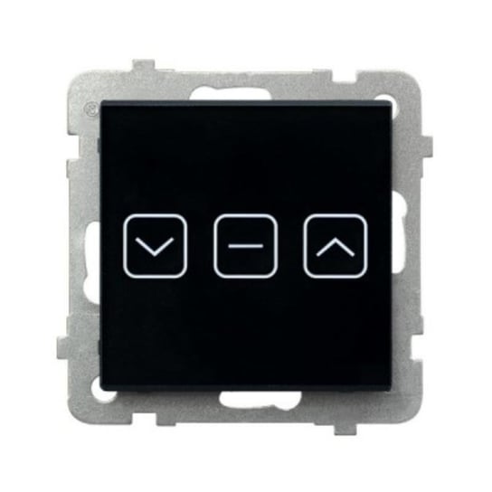 Ospel Sonata Touch czarny - łącznik żaluzjowy dotykowy ŁPD-7RS/m/32 OSPEL