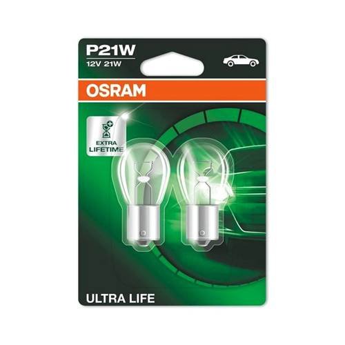 Osram Ultra Life P21W żarówka 12V/ 21W - zestaw 2szt Osram