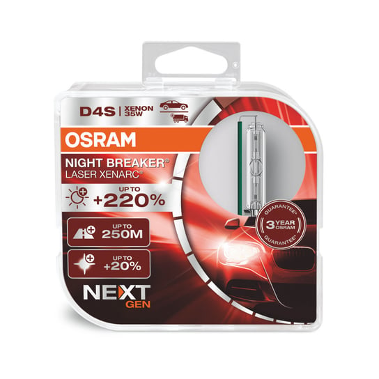 Osram Xenarc Night Breaker Laser  D4S [Set Osram
