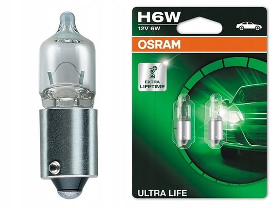 Osram Żarówka H6W Ultra Life 4 Lata Gwarancji Inna marka