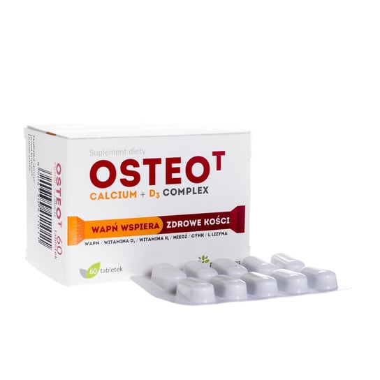 Osteo T, Suplement diety Calcium + D3 Complex, 60 tabl. Osteo