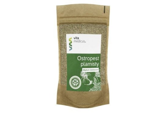 Ostropest plamisty mielony VitaMedicus Suplement diety, 200g Herbamedicus