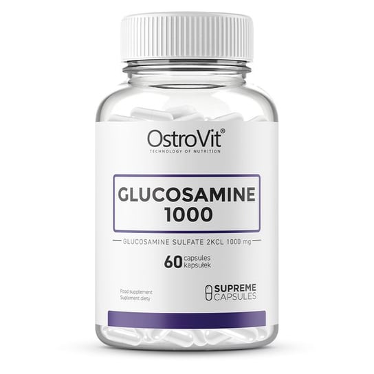 OstroVit, Aminokwasy, Supreme Capsules Glucosamine 1000, 60 kaps. OstroVit