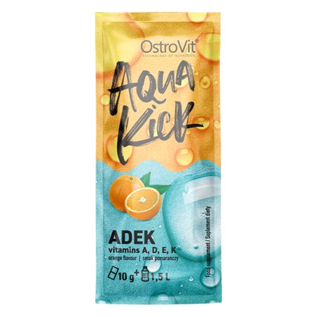 OstroVit Aqua Kick ADEK o smaku pomarańczy 10g OstroVit