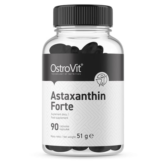 OstroVit, Astaxanthin Forte, Suplement diety, 90 kaps. OstroVit