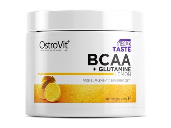 OstroVit, BCAA + Glutamine, cytryna, 200 g OstroVit