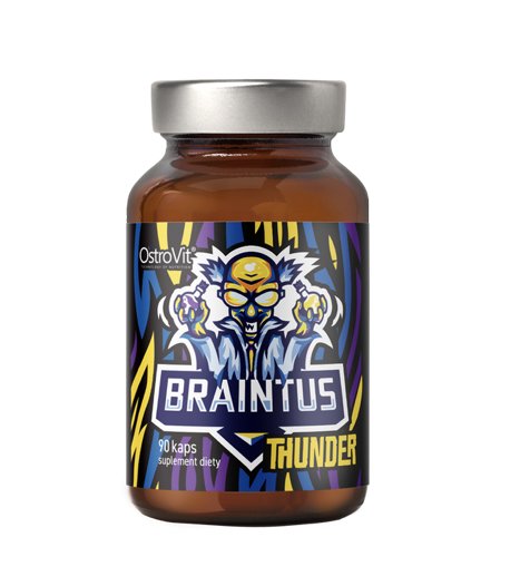 OstroVit, Braintus Thunder, Wsparcie układu nerwowego, Suplement diety, 90 kaps. OstroVit