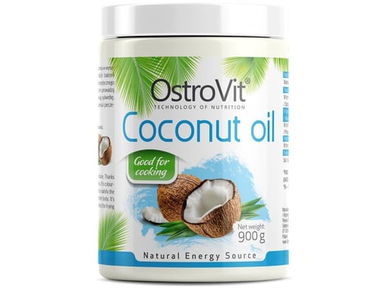 OSTROVIT Coconut Oil -  Olej Kokosowy 900 g OstroVit