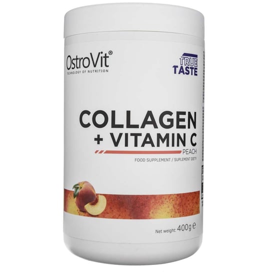 OstroVit Collagen + Vitamin C brzoskwinia - 400 g OstroVit