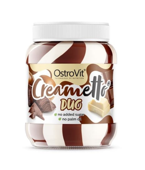 OstroVit Creametto Duo Krem mleczno-orzechowy - 350 g Inna marka