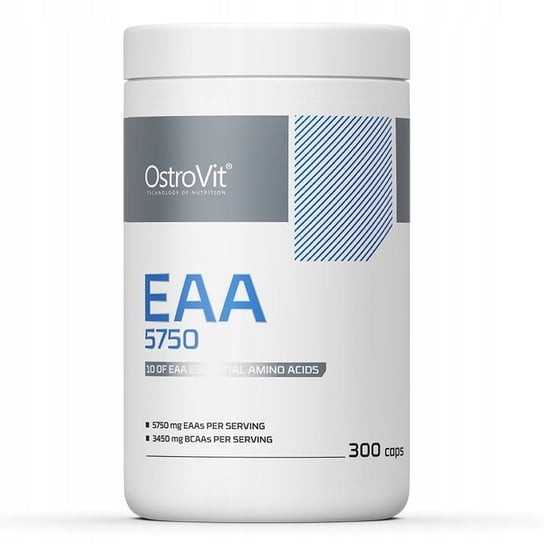 OstroVit EAA 5750 mg 300 kapsułek l-leucyna OstroVit