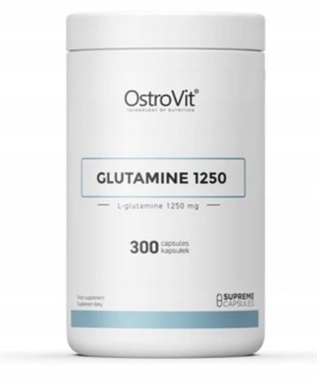 OstroVit Glutamina 1250 mg 300 kapsułek Aminokwasy OstroVit