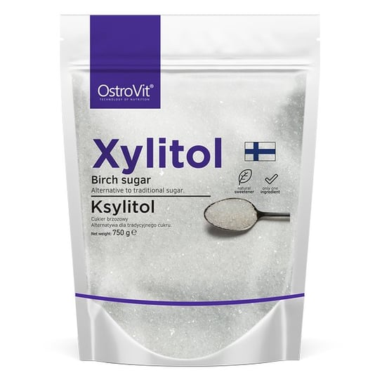 OstroVit Ksylitol 750 g cukier brzozowy substytut cukru tradycyjnego OstroVit