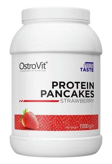 Ostrovit, Naleśniki białkowe Pancakes Protein Truskawka, 1 kg OstroVit