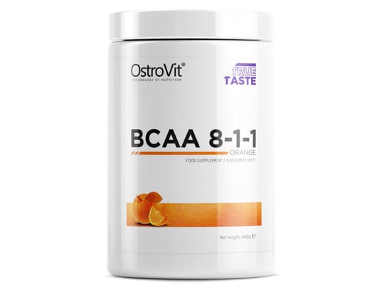 OstroVit, Odżywka białkowa, BCAA 8:1:1, cytryna, 400 g OstroVit