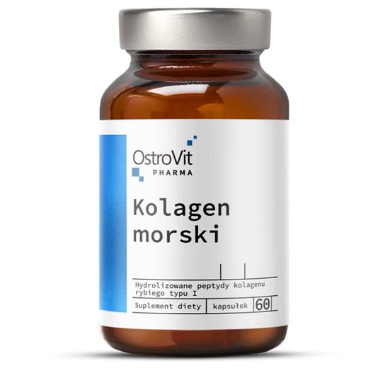 Ostrovit Pharma Kolagen Morski Suplement diety, 60 kaps. Stawy OstroVit
