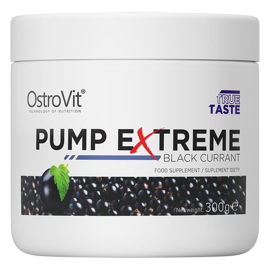 OstroVit Pump Extreme czarna porzeczka - 300 g OstroVit