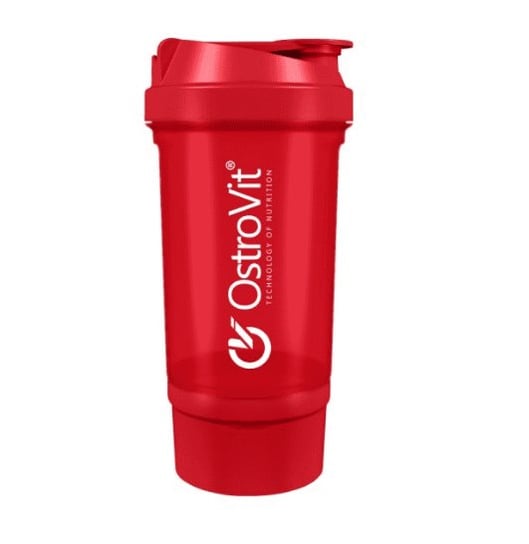 OstroVit, Shaker Premium, 500 ml, czerwony OstroVit