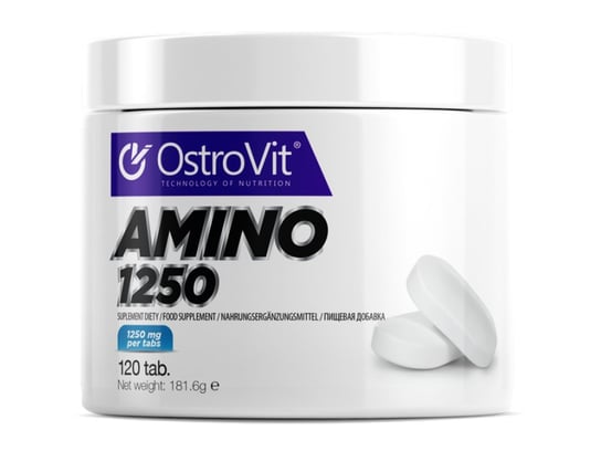 Ostrovit, Suplement aminokwasowy, Amino 1250, 120 tabletek OstroVit