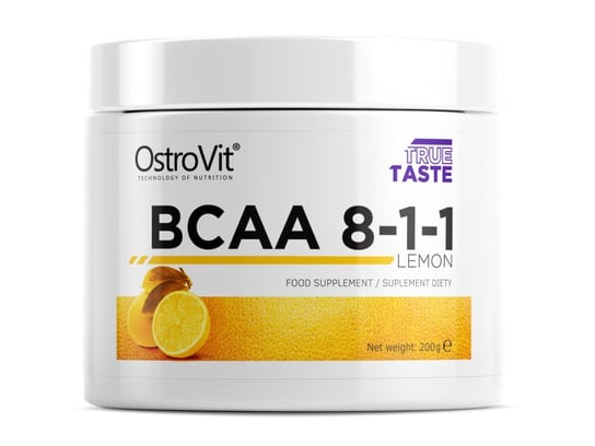 OstroVit, Suplement diety, BCAA 8:1:1, cytryna, 200 g OstroVit