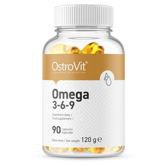OstroVit, suplement diety Omega 3-6-9, 90 kapsułek OstroVit