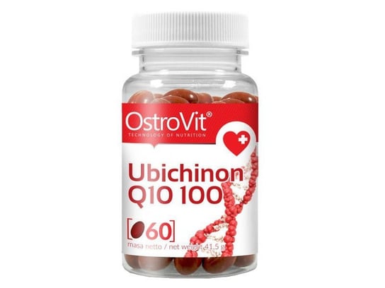 OstroVit, Suplement diety, Ubichinon Q10 100, 60 kapsułek OstroVit