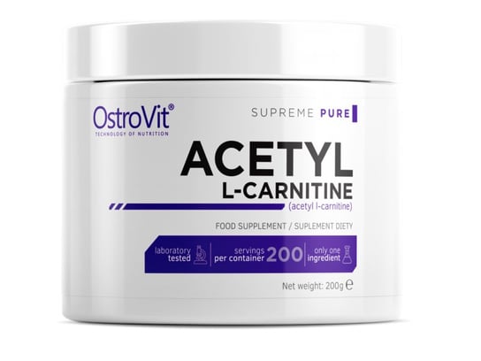 OstroVit, Supreme Pure Acetyl L-Carnitine, 200 g OstroVit